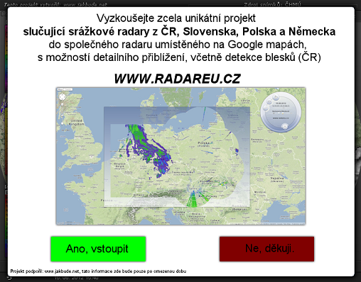 meteoradar Unhošť meteoradar