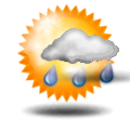 Hezké počasí, ale možnost přeháněk Forecast icon